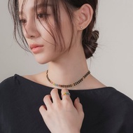 PRIDE 系列 - 黑彩虹 * LGBT 遊行 彩虹 黃銅 項鍊 手鍊 戒指