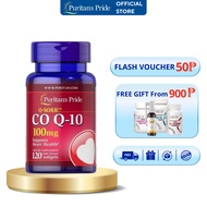 Heart Health Support Puritan's Pride Coenzyme Q10 Supplement 100mg 120 Softgels