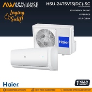 Haier HSU-24TSV13(DC)-SC 2.5 HP Clean Cool Inverter Split Type Aircon with Self Clean