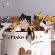 [霜兔小舖]日本代購 日本製高桑金屬 貓咪杯緣子 柴犬不鏽鋼湯匙 茶匙 咖啡杯湯匙