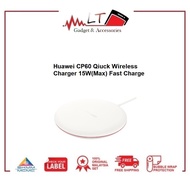 Huawei CP60 Qiuck Wireless Charger 15W(Max) Fast Charge Compatible with Android and iPhone