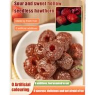 Sweet and sour hawthorn dried readytoeat nonnuclear food small package hollow hawthorn dried