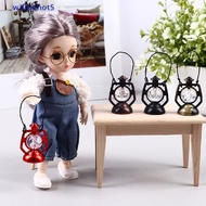 [WillbehotS] 1:12 Dollhouse Miniature Retro Kerosene Lamp Lantern Oil Lamp w/handle Decor Toy [NEW]