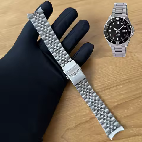 Diving Steel Metal Watch Bands For Casio Duro Mdv106 D MDV106-1A Watches Wristband Bracelet Watch St