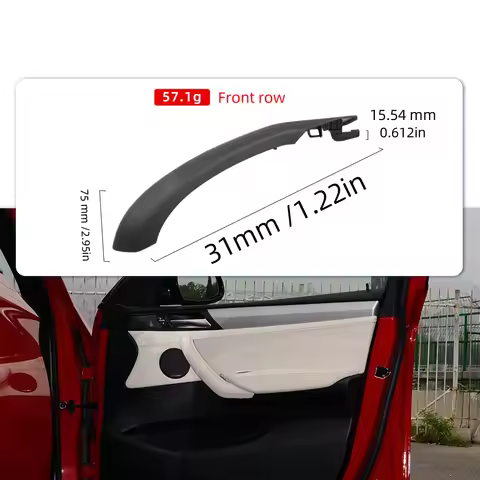 For BMW F25 F26 Car Interior Door Handle Pull Leather Cover Accessory Replacement For BMW X3 X4 2011