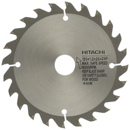 HiKOKI chip saw for wood, 125mm diameter, 24 teeth for dust collection circular saw 0040-2524. 
HiKO