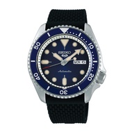 [Watchspree] Seiko 5 Sports Automatic Black Silicon Strap Watch SRPD71K2