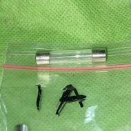 Fuse 1A large fuse 1 glassa fuse tube safety ampere 250v a