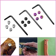 Ahead 4Piece Stainless Steel Grips Screw Customize Kit for 1911 P4 Grips Enthusiasts