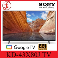 SONY KD-43X80J 43INCH HDR GOOGLE 4K LED TV