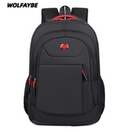 WOLFAYBE Men's Backpack,  Large Capacity Laptop Backpack, Fashion 55L Waterproof Leisure Business Co