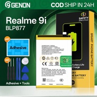 【Free Tools+Adhesive】Genon Battery for Realme 9i Battery BLP877 5000mAh Bateri New 0 Cycle