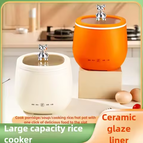 Multifunctional Small Rice Cooker Single Person Cooking Soup Smart Mini Rice Cooker EU UK 12H Heat P