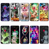 for OPPO A11K A12E 1A2 A12S A15 A15S A16K A16 A16S A37 dr stone Black Border TPU Phone Case | Flexib