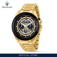 【2 Years Warranty】 Maserati 45mm Mens Chronograph Quartz Watch R8873612058