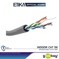 Goobay INDOOR CAT 5e Network Cable, U/UTP, CCA | Grey Cable