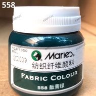 fabric paint textile cet lukis kain kanvas tas sepatu craft handmade - 558_cyan green