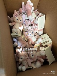 HKDL香港迪士尼樂園玲娜貝爾坐肩公仔吸磁linabell肩膀毛絨公仔