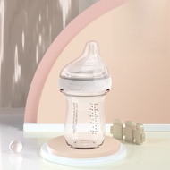 Lodi Glass Silicone Soft Anti-expulsion Breast Milk Bottle for Newborn Baby Feeding Bottle Baby Feed