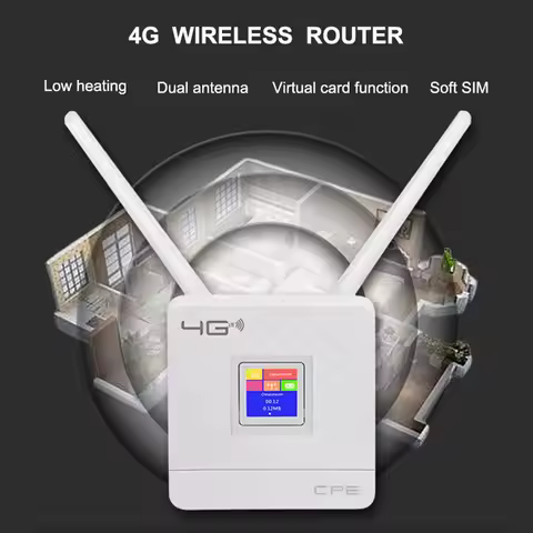CPE903-E Wireless Router 150Mbps High Speed 4G LTE Router External Antenna IEEE 802.11b/g/n with SIM