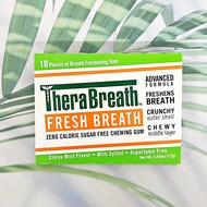 หมากฝรั่งดับปลิ่นปาก ปราศจากน้ำตาล TheraBreath® Fresh Breath Sugar Free Chewing Gum Citrus Mint Flav