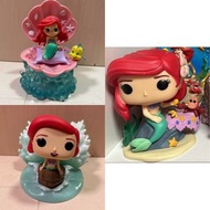 <🈹退坑岀$70@3> 絕版 Ariel 美人魚 公主 qposket Funko pop The little mermaid 迪士尼 Disney 日本迪士尼 擺設 中古 Disney princ