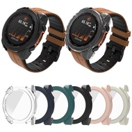Factory directly sell Tempered Glass Film Integrated PC Watch Protective Case For Garmin Fenix 8 AMO