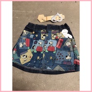 ◳ ☩ Kids maong mini skirt