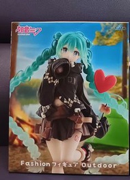 (只限將軍澳地鐵站)全新未開封TAITO 初音未來 Fashion Outdoor 戶外款模型Figure