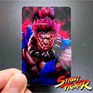 🇸🇬  4.4 STREET FIGHTER EZLINK CARD STICKER / CUSTOMISE STICKER / STREET FIGHTER RYU / WATERPROOF STICKER BEST GIFT KIDS