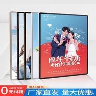 Poster Frame Wall Hanging Acrylic Frame Elevator Aluminum Alloy a3Photo Frame Simple Magnetic Advert