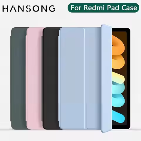 For Redmi SE Pad Cases Redmi Pad SE 11 Case Stand PU Protective Cover For Redmi Pad 11in Leather She