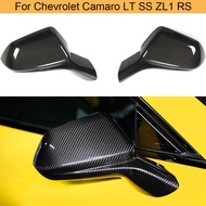 Dry Carbon Rearview Mirror Covers Caps For Chevrolet Camaro LT SS ZL1 RS 2016-2019 Car Side Mirror C