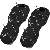 1 Pair Aerator Sandals Nail Shoes Garden Yard Epoxy Aerating Shoes Scarifier Nail Cultivator Yard Ga