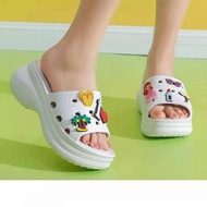 New Fashion Crocs Non-Slip Ons Slipper With Jibbits Design For Women Size