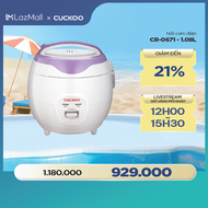 Nồi cơm điện Cuckoo 108 lít CR-0671 - Hàng chính hãng