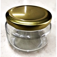 Glass Jar Food Storage Glass Bottle Canister 120 ml/ 4 oz