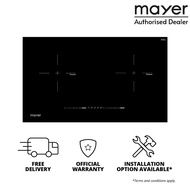 Mayer 75cm 2 Zones Hybrid Hob with Slider MMIHB752CS