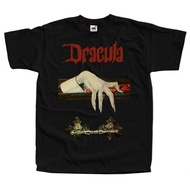 Dracula V44, Christopher Lee, Movie Poster, T-Shirt (Black)