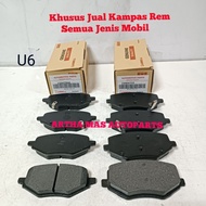 WULING ALVEZ BRAKE PADS SET 2023 AND ABOVE COMPLETE FRONT AND REAR WULING ALVEZ