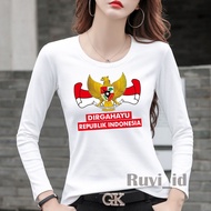 Independence Day Thirsirt Clothes Women's Committee Uniforms 17An Hut Ri Viral Women's T-Shirts Merd
