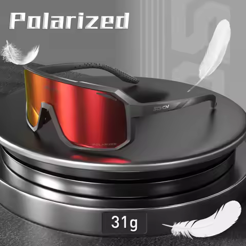 Polarized Sunglasses Cycling for Men Photochromic Glasses Mountain Bike Road Bicycle Eyewear Driving