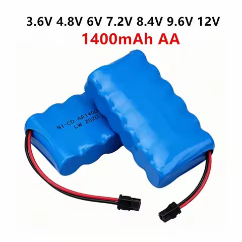 3.6V/4.8V/6V/7.2V/9.6V 1400mAh NI-CD Battery For Rc toys Cars Tanks Robots Guns Boats toys accessori