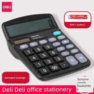 calculator scientific calculator Deli Computer Public Accounting Finance Butang Besar Solar Dual Pow