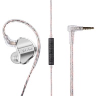 FiiO Fly Sound JD1 In-Ear Dynamic HiFi Headphones with Mic Type-C Line Control for Mobile Phone And