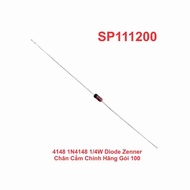 4148 1N4148 1/4W Diode Zenner Genuine Pin Pack of 100