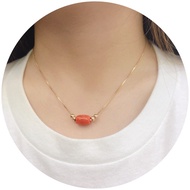 Italy coral necklace + 10k gold