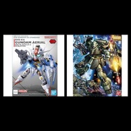 一對（全新 現貨) mg doga /高達 sdex 風靈高達 SD GUNDAM EX-STANDARD GUNDAM AERIAL