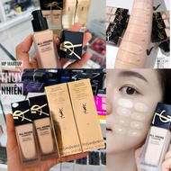 YSL All Hours Foundation black cap for oily skin