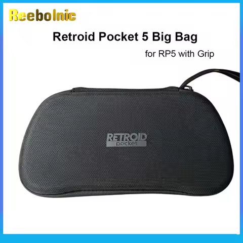 Reebolnic RP5 Big Case with Grip of Retroid Pocket 5 Handheld Game Console Original Version Retroid 